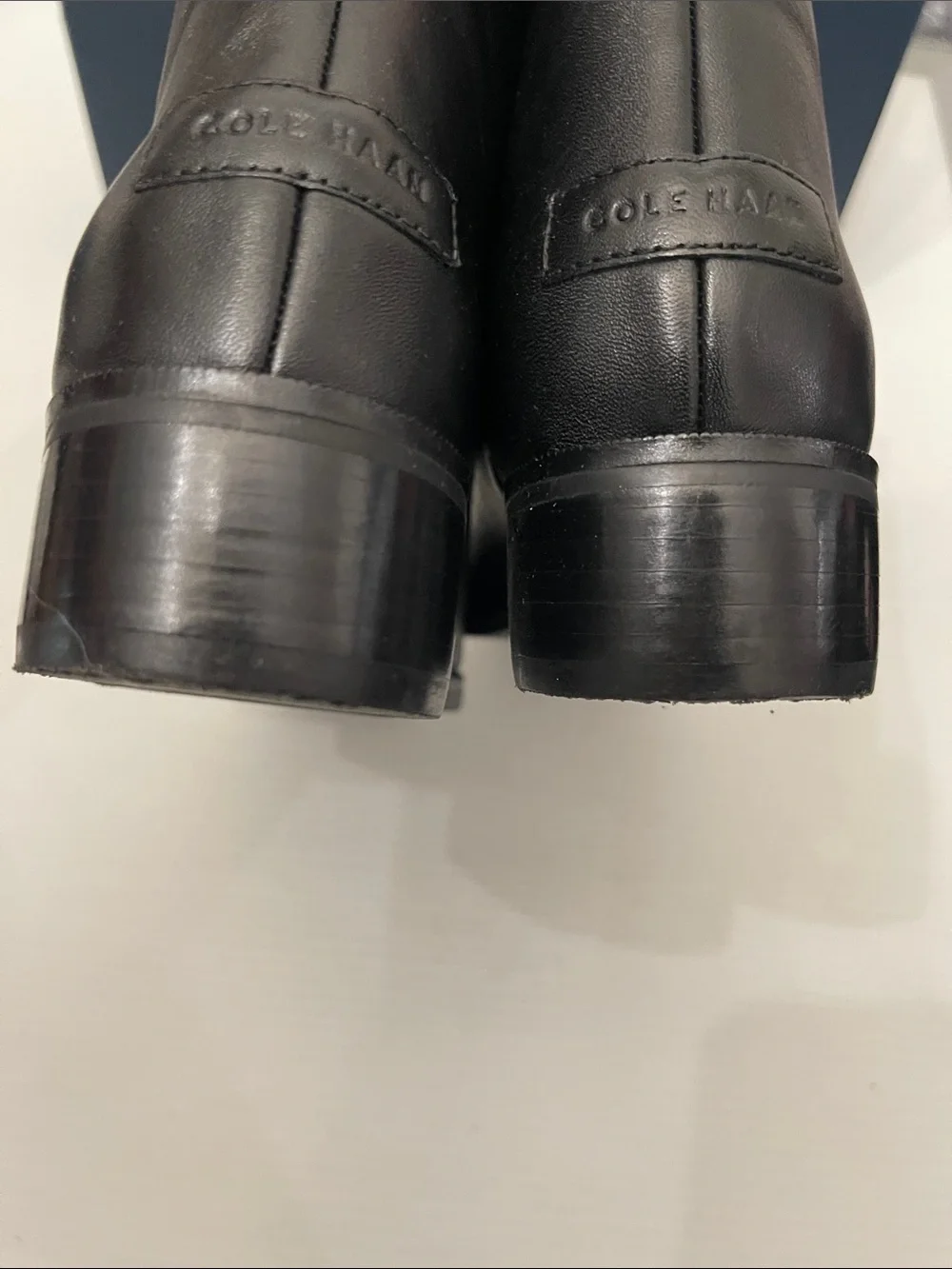 Cole Haan Laina Black Leather Boot Womens Size 7B